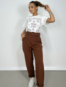 Calça Feminina em Alfaiataria Skinny Sirlene Ref. 636