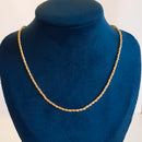 COLAR CORDÃO BAIANO OURO 18K