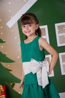 Vestido Blogueirinha Rafa Verde - Natal