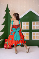 Vestido Marie Alegria de Natal Vermelho