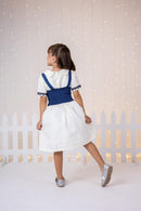 Vestido Blogueirinha Jhenni Off + Colete Jeans