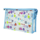 Necessaire Transparente NS2103-1 Azul Qualis
