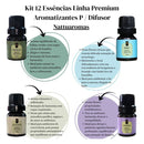 Kit Top 12 Essências Aromatizantes P/ Difusor Nattuaromas