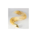 Plug Anal em Aço Dourado c/ cauda de Bege c/ 50 cm - Joia Anal - HARD
