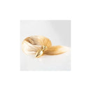 Plug Anal em Aço Dourado c/ cauda de Bege c/ 50 cm - Joia Anal - HARD