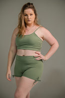 Top Feminino Básico Alça Aerobic