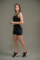 Short Feminino Meia Coxa com Bolso