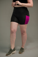 Short Feminino Meia Coxa com Bolso