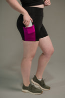 Short Feminino Meia Coxa com Bolso