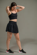 Short Saia Feminino com Bolso Aerobic