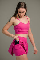 Short Saia Feminino com Bolso Aerobic