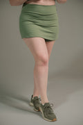 Short Saia Feminino Liso Aerobic