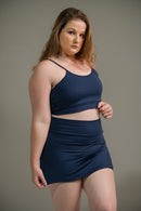 Short Saia Feminino Liso Aerobic