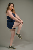 Short Saia Feminino Liso Aerobic