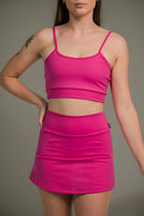 Short Saia Feminino Liso Aerobic