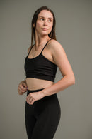 Top Feminino Básico Alça Prisma