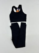 Combo Calça Leggin Basica + Top Nadador