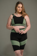 Bermuda Feminina Meia Coxa Colorida