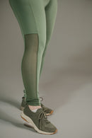 Calça Feminina com Tela Lateral