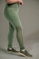 Calça Feminina com Tela Lateral