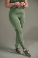 Calça Feminina com Tela Lateral