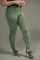 Calça Feminina com Tela Lateral