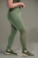 Calça Feminina com Tela Lateral