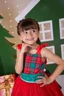 Vestido Marie Aurora Natalino Vermelho - Natal