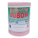 Barbante Dubom Rosa Bebê - 700 Gr - Fio 8 - 550m