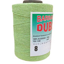 Barbante Dubom Verde Abacate - 700 Gr - Fio 8 - 550m