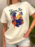 T-Shirt Feminina Estampas Rio Ref. 808
