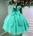 Vestido Bella Child Polly Verde Menta