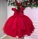 Vestido Bella Child Polly Vermelho