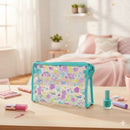 Necessaire Transparente NS2102-1 Verde Qualis