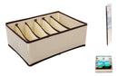 Caixa Organizadora 32x24x12 cm TRC7877 Bege
