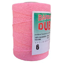 Barbante Dubom Rosa Neon - 700 Gr - Fio 6 - 760m