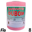 Barbante Dubom Rosa Neon - 700 Gr - Fio 8 - 550m