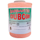 Barbante Dubom Salmão Neon - 700 Gr - Fio 6 - 760m