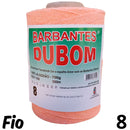 Barbante Dubom Salmão Neon - 700 Gr - Fio 8 - 550m