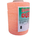 Barbante Dubom Salmão Neon - 700 Gr - Fio 8 - 550m