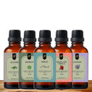 5 Essências A Base De Água Hidrossolúvel 30ml Nattuaromas Favoritas