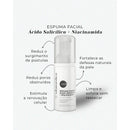 Espuma de Limpeza Facial Anti Acne e Oleosidade com Ácido Salicílico Nano + Niacinamida – 50g