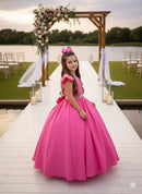Vestido Ysa Kids Ariane Longo Rosa Chiclete