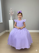 Vestido Ysa Kids Ariane Longo Lilás