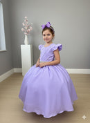 Vestido Ysa Kids Ariane Longo Lilás