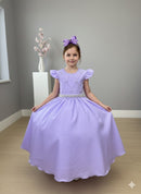 Vestido Ysa Kids Ariane Longo Lilás