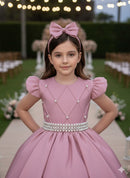 Vestido Ysa Kids Ariane Longo Rosê