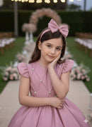 Vestido Ysa Kids Ariane Longo Rosê