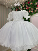 Vestido Bella Child Laize Branco
