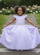 Vestido Ysa Kids Ariane Longo Lavanda